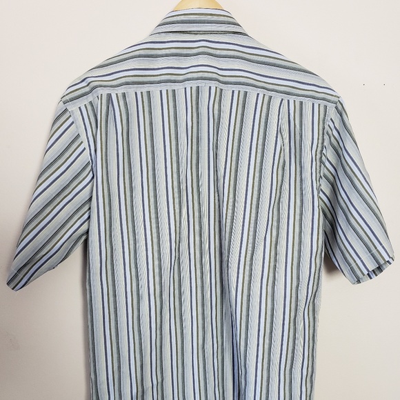 SERGIO LOUIS ITALY SHORT SLEEVE DRESS SHIRT MEN'S - Picture 3 of 8